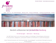 Tablet Screenshot of fortschritte-hamburg.de